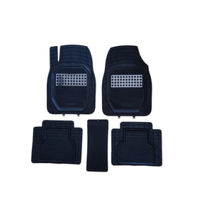 Toyota Corolla HB 2005 Uyumlu 3 Cm Havuzlu 5 Parça Set 3D Paspas Takımı Siyah - Gri