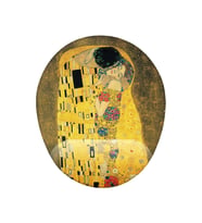 Gustav Klimt Kiss Bilek Destekli Kaymaz Buruşmaz Kırılmaz Mouse Pad (Çok Renkli)