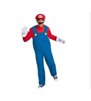 Erkek Mario Kostümü