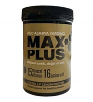MaxPlus 550gr Bitkisel İçerik 15 Mineral Vitamin 16 Amino Asit, destek içecek