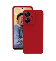 Realme C55 Kılıf Kamera Korumalı Silikon Rubber Arka Kapak