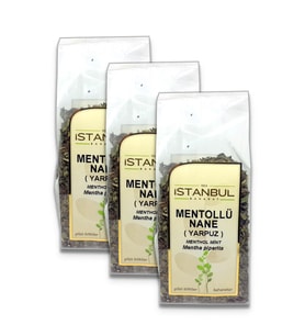 İstanbul Baharat Mentollü Nane (Yarpuz) 40 gr x 3 Adet