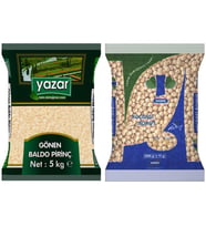 Yazar Gönen Baldo Pirinç 5 Kg. + Koçbaşı Nohut 5 Kg.