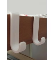 7 Adet Çekmece Dolap Kapağı Mutfak Banyo Askısı Plastik Çok Amaçlı Askı Seti