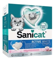 Sanicat Active White Lotus Flower Topaklanan Kedi Kumu 10 lt