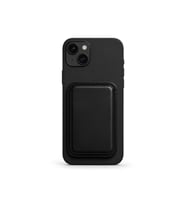 iPhone 13 Mini Heritage Hakiki Deri Cüzdan Magsafe Noir Siyah