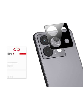 Vendas Xiaomi Redmi Note 13 Pro 5G Zore 3D Kamera Camı (Siyah)