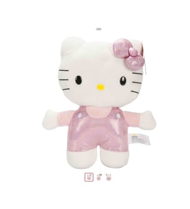 Hello Kitty Pelüş S1 Simli Tulumlu 30 Cm