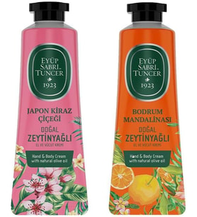 El Vücut Kremi Kiraz Çiçeği Bodrum Mandalinası 50 Ml