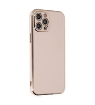 Iphone 12 Kılıf Volet Silikon - Pembe