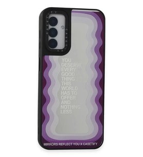 Newface Samsung Galaxy M14 5G Kılıf Mirror Desenli Kapak - Mirror - 5