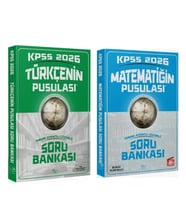 CBA Akademi 2026 KPSS Türkçenin ve Matematiğin Pusulası Soru Bankası Seti 2 Kitap