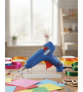 Ev ve Hobi İçin 60 W Silikon Tabancası 11 mm Uyumlu 5 Adet Hediye Silikon