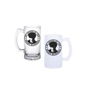Ghostbastır Design Peaky Blinders Kulplu Bira Bardağı Buzlu veya Şeffaf Seçenekli 0178