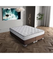 Mu&bah Kuvars Full Ortopedik  Pocket Yaylı Yatak