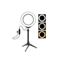 Yüksek Parlaklık LED Işık, 16cm Stand ile Canlı Yayın ve TikTok İçin