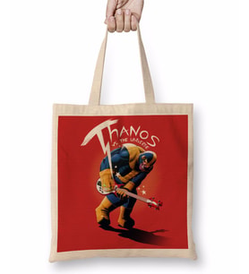 Thanos vs the Universe Bez Çanta Uzun Saplı