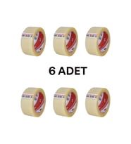 Vege Koli Bandı 45X100 Şeffaf (Aslan) 6 adet