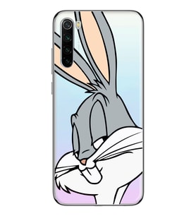 Redmi Note 8 Uyumlu Bugs Bunny Desenli Şeffaf Telefon Kılıfı