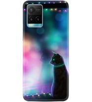 Vivo Y11S Y21S Y20 Y20S Y70 Kılıf Desemli Silikon Window Cat 1787