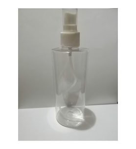 250ml Şeffaf Plastik Şişe+sprey Başlık,dezenfektan Şişesi,medikal Şişe,boş Şişe,100 Adet