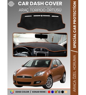 FIAT BRAVO (2007-2014) Torpido Örtüsü Ön Göğüs Torpido Koruma Tam Uyum Çatlamayı Önler Kolay Montaj