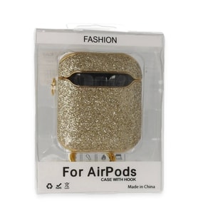 Newface Apple Airpods 2 (2.nesil) Spell Simli Kılıf - Gold