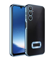 Samsung Galaxy A24 Uyumlu Kılıf Kamera Korumalı Logo Gösteren Zore Omega Kapak
