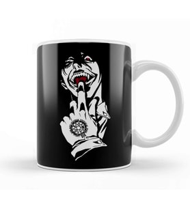 Warrıor Vampire Master Kupa Bardak Porselen