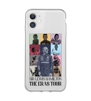 Iphone 11 Uyumlu Lewis Hamilton Tasarımlı Şeffaf Telefon Kılıfı