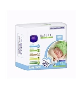 Islak Havlu Mendil 3X60 180 Yaprak