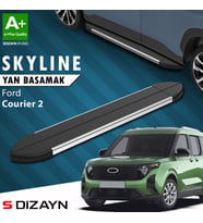 S-Dizayn Ford Courier 2 Skyline Krom Yan Basamak 183 Cm 2023 Üzeri A+ Kalite