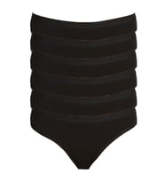 Tutku Kadın Elastan Düz Bikini Külot 6'lı Avantaj Paketi - TKD0715