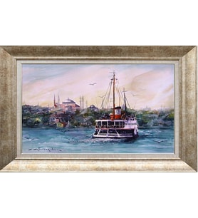 GÜMÜŞ ÇERÇEVELİ TABLO N1107