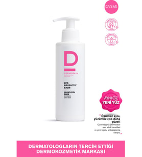 Dermoskin Ato Probiyotik Balm Kuru Ciltler İçin Vücut Nemlendirici Krem Cilt Bakımı 230 ml