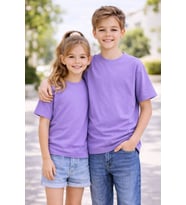 Unisex Basic Kısa Kollu Çocuk T-Shirt