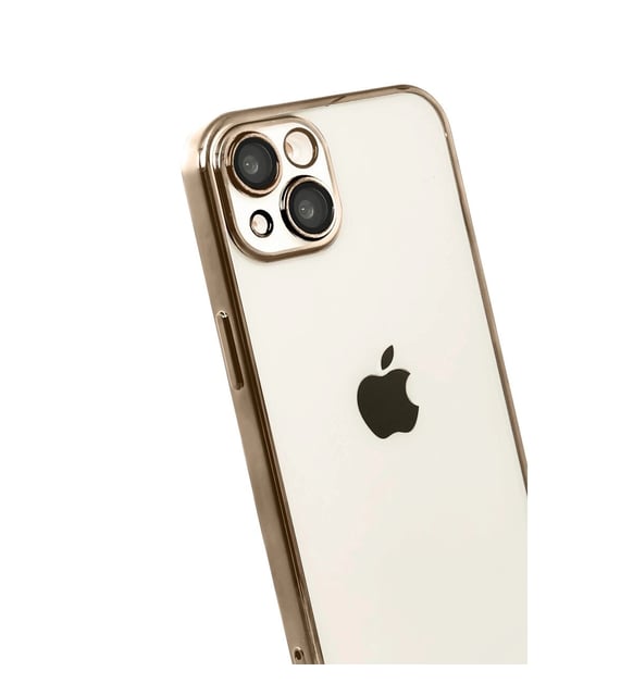 iPhoneアクセサリー Kalondji123123 İphone 15 Lensli - Çöl Titanyum