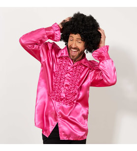 Siyah Renk Kıvırcık Afro Bonus Peruk