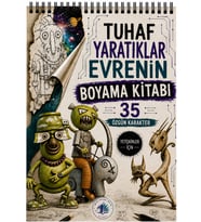 Tuhaf Yaratıklar Evreni – 35 Karakter Boyama Kitabı