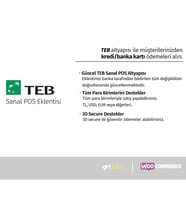 WooCommerce / Wordpress - TEB Sanal POS Modülü