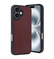 Apple iPhone 16 Kılıf Aras Deri Kapak - Bordo