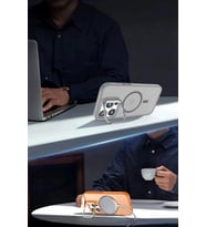 Pilelistore   iPhone 16 Flet Lens Magsafe Kapak - Siyah