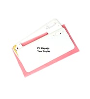 Tkgz Samsung Galaxy A30S A307 kasa Arka Pil Batarya Kapağı SİYAH