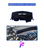 RENAULT CAPTUR 1 (2013-2019) Uyumlu Torpido Örtüsü Yansıma Önleyici Koruma Hızlı Montaj J47