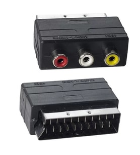 Scart Erkek-Rca Dişi Ara Adaptör