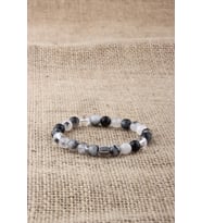 RUTİLLİ KUVARS DOĞAL TAŞ BİLEKLİK 8 MM