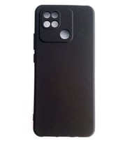 Xiaomi Redmi 10C Ruber Case Yumuşak Slikon Kılıf (Siyah)