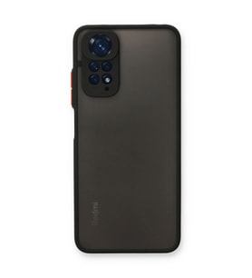 Xiaomi Redmi Note 11 Pro Kılıf Montreal Silikon Kapak - Siyah