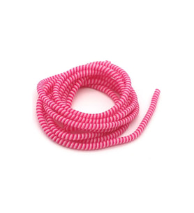 SPELT Şarj Aleti Kablosu Kablo Koruyucu Kordon Spiral Sarma Kılıf Koruma Şeker Pembe