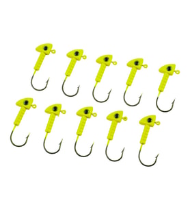 Jighead - Zoka - Kurşunlu Olta İğnesi - (XH-A 06) - Açık Yeşil - 8 Gr - 10 Adet